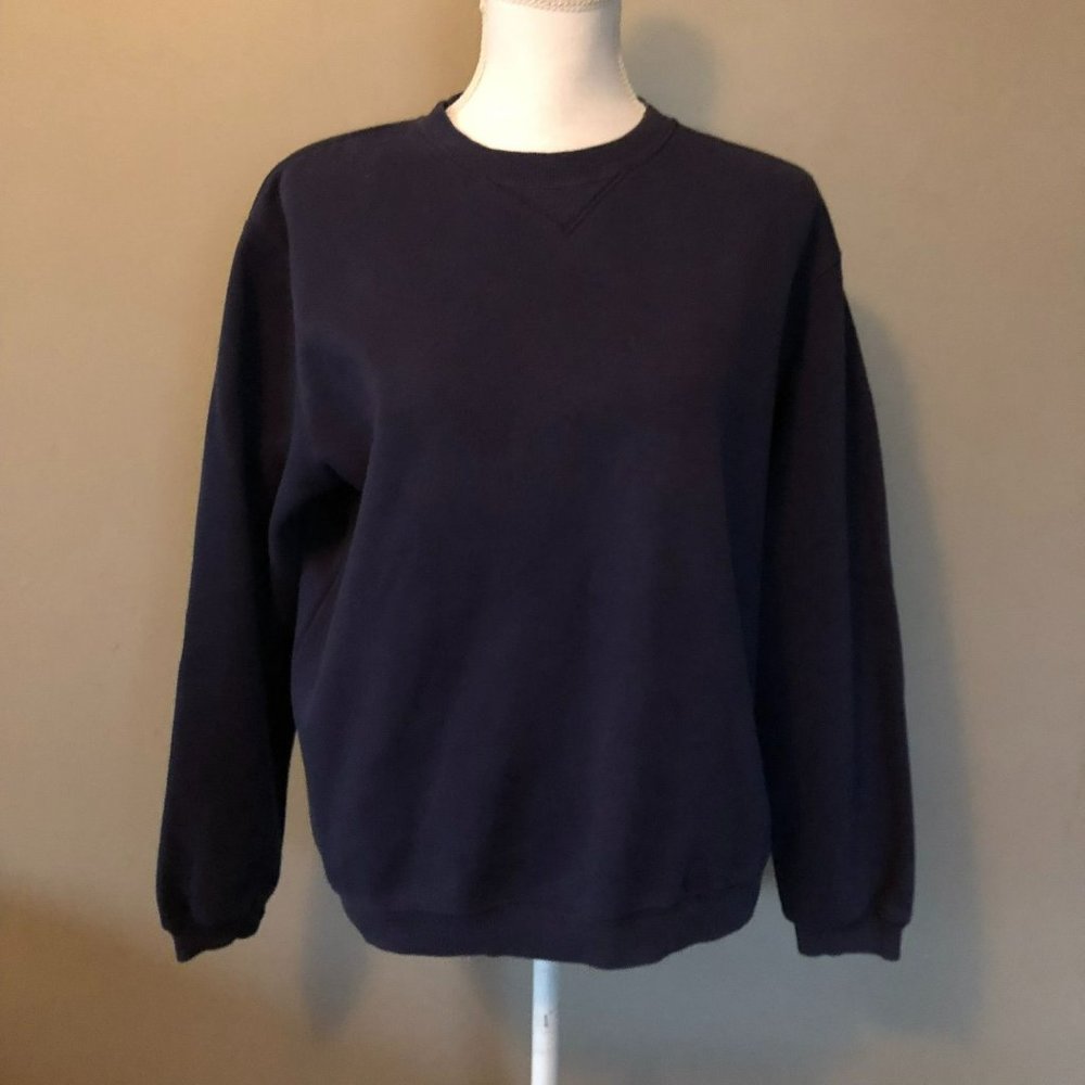 Vintage Classic Elements Sweatshirt Womens S (6-8) Used Dark Blue - Picture 3 of 14